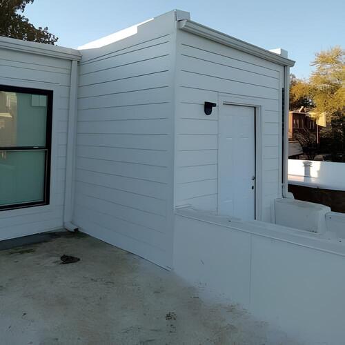 a home with hardie board siding